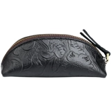 Кожаные ключи от машины ручной работы, маленькая ключница подходит для мужчин и женщин, сумка-органайзер с молнией для ключей, кожаный кошелек, монеты, воловья кожа