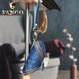 Кожаная ключница ручной работы, креативные ретро ключи от машины, маленький кошелек с молнией