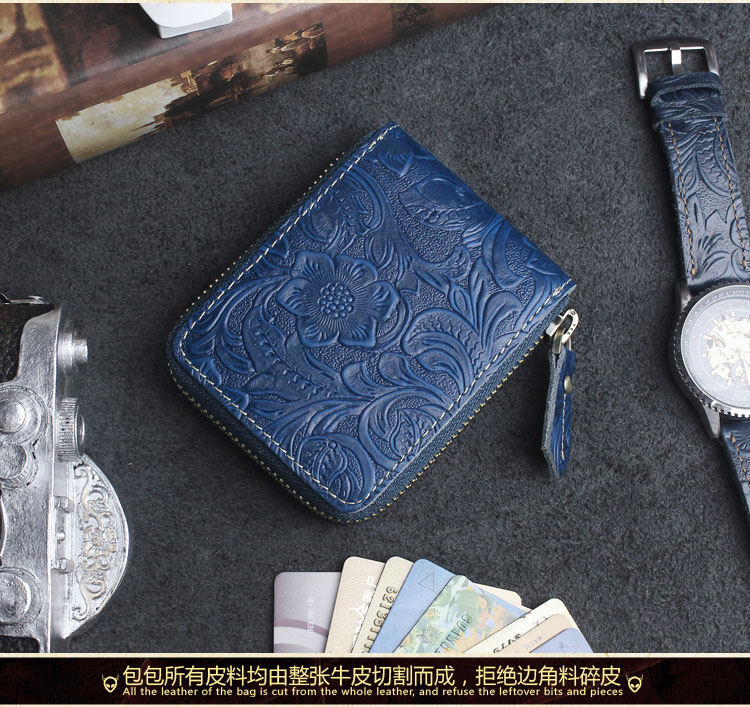 Lớp da đầu tiên của gói thẻ accordion mới dành cho nam và nữ bằng da đựng thẻ kinh doanh ví đựng nhiều ví thẻ tín dụng ngân hàng ví da bò