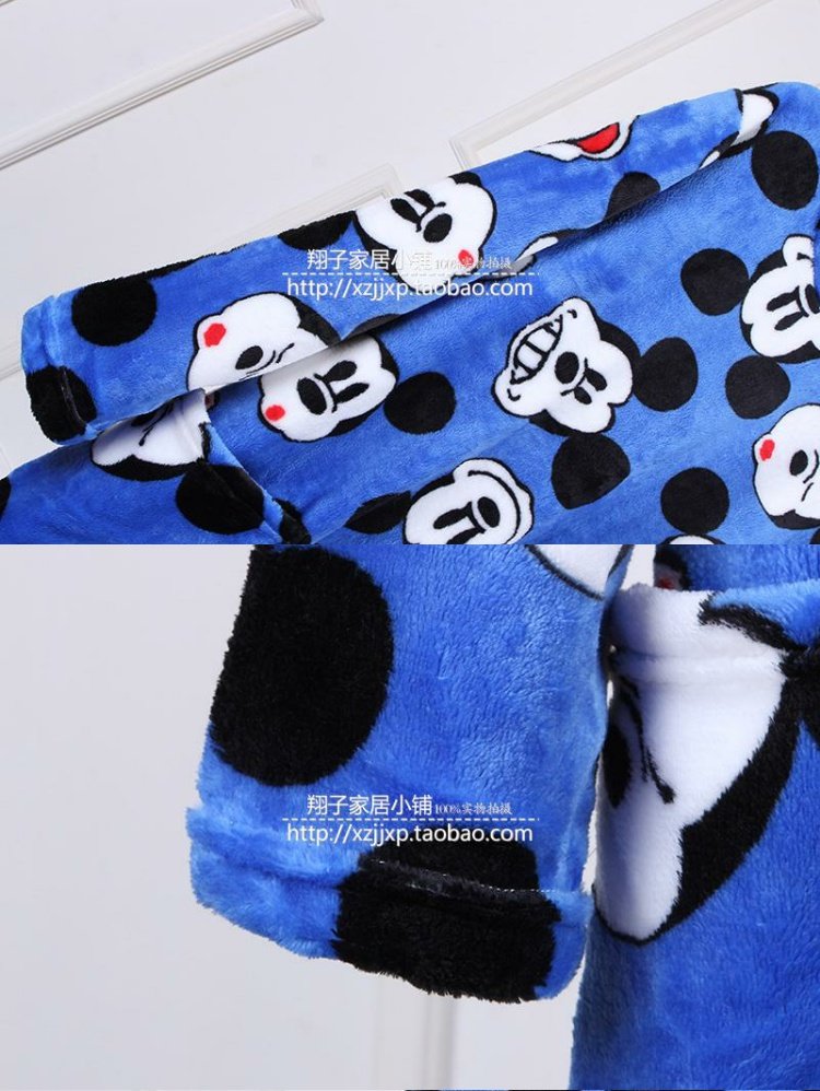 Phiên bản Hàn Quốc của váy flannel size lớn chất béo MM200 kg cho bà bầu váy dài mùa thu và mùa đông dài tay áo nhung dày san hô váy đầm mặc nhà trung niên