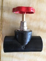 PE globe valve ball valve 20 25 32 inner lift stop valve 4 minutes 6 minutes 1 inch PE self-drinking water pipe fittings