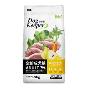 比乐鸭肉紫薯/鸭肉梨通用成犬狗粮1.5kg