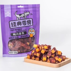 益和狗狗零食鸭肉缠红薯400g/袋