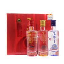 (2012 old wine) 52 degrees Luzhou Baijiu cellar age wine 30 60 90 small wine version set 50ml*3 bottles