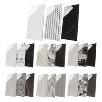 Bado marble pattern all porcelain kitchen and bathroom full cast glaze tile bright light wall tile kitchen bathroom wall tile 400 800