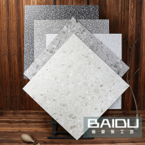 Baido small particles terrazzo tile 800 800 restaurant Engineering store antique brick wall tooling wall floor tiles
