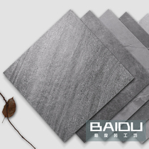 Baido gray cement brick imitation sandstone antique tile toilet floor tile non-slip kitchen bathroom wall tile 300