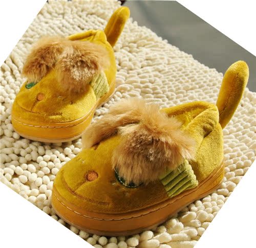 Chaussons enfants en suède pour hiver - semelle caoutchouc - Ref 1020974 Image 74