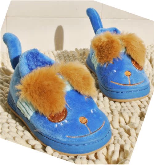 Chaussons enfants en suède pour hiver - semelle caoutchouc - Ref 1020974 Image 78