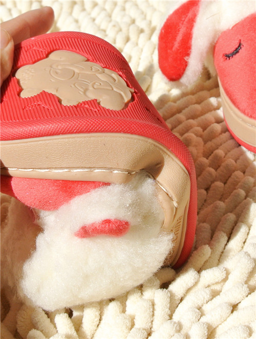 Chaussons enfants en suède pour hiver - semelle caoutchouc - Ref 1020974 Image 20