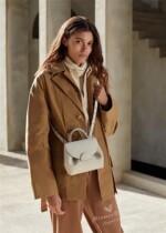 4 colors Parisian designer polene classic cowhide womens bag nutero-un-nano