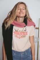 2 colors 21 Spring Summer France Paris balzac T-shirt LAMOUR QUI FAIT BOUM