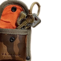 Маленькая ретро кожаная универсальная ключница, наушники, сумка-органайзер, подвеска, из натуральной кожи, bluetooth