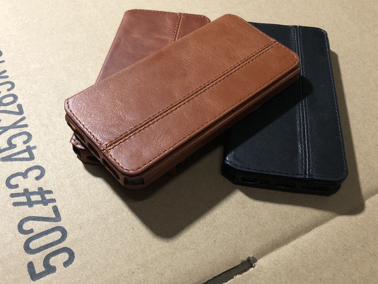 Clear - skin mobile phone suit for iPhone 5s Se1 generation leather handset protective sleeve