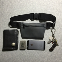 Outer single mini practical close-fitting anti-theft fitness outdoor mobile phone mens and womens sports small fanny pack slight flaw