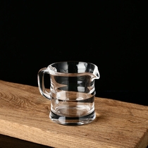 East China Sea natural white crystal fair cup tea cup crystal tea set with sub-original mine sub-tea divider 300ml