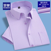 Фиолетовая полоса с коротким рукавом