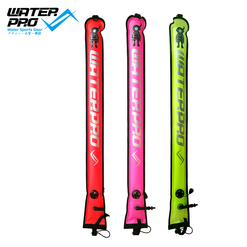 Waterpro diving elephant pulling nylon warning elephant pulling mouth blowing medium pressure tube blowing up dual-purpose convenient 115 * 13cm