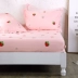 Giường trẻ em tùy chỉnh 笠 bông đơn mảnh 1,2 m 1,5m cotton 1,8m chống trượt trải giường nệm mỏng Ga chun và ga phủ Trang bị Covers