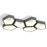 Современный и минималистичный светодиодный креативный кубик Рубика для гостиной для спальни для беседки, потолочный светильник