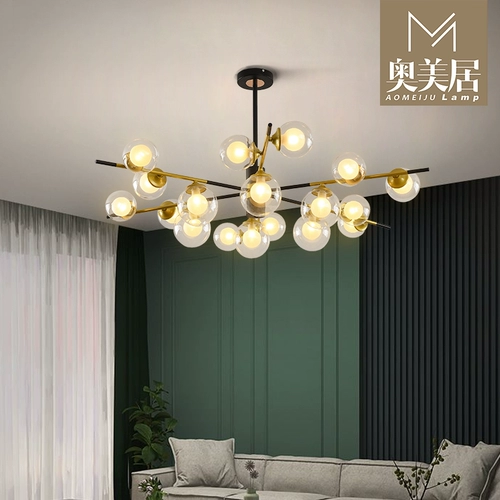 Люстра, современный и минималистичный креативный светильник для гостиной, популярно в интернете