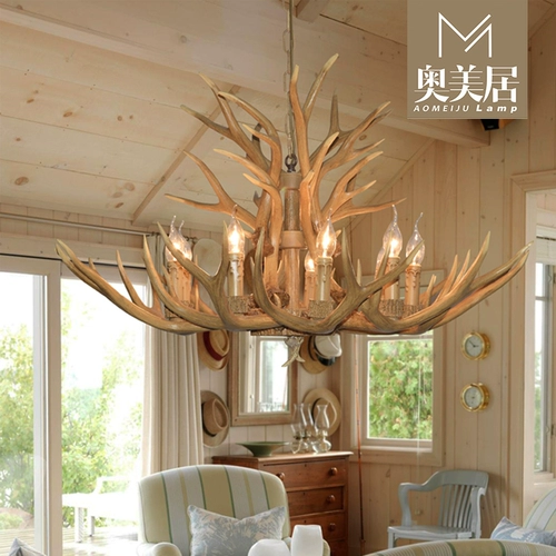 Сельская люстра, ретро садовые фонари, светильник для спальни для гостиной, в американском стиле