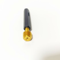 Factory direct sales inventory spot US-made titanium-plated pipe thread plug gauge nano-coated pipe tooth gauge NPT1 free