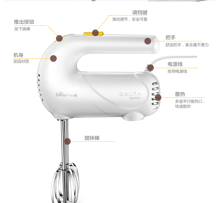 máy đánh trứng cầm tay điện máy xanh Máy đánh trứng cầm tay / gấu DDQ-A01G1 máy đánh trứng điện tự động máy đánh trứng tự động máy trộn trứng mini máy đánh trứng electrolux có tốt không