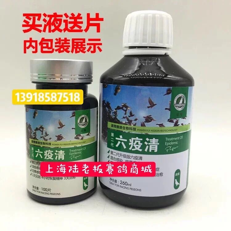 Thuốc trị chim bồ câu Bệnh Newcastle adenovirus Điều trị Salmonella Haoxiang Thuốc chim bồ câu sáu dịch bệnh phù hợp với chim bồ câu cung cấp nước màu xanh lá cây - Chim & Chăm sóc chim Supplies lồng chim khướu