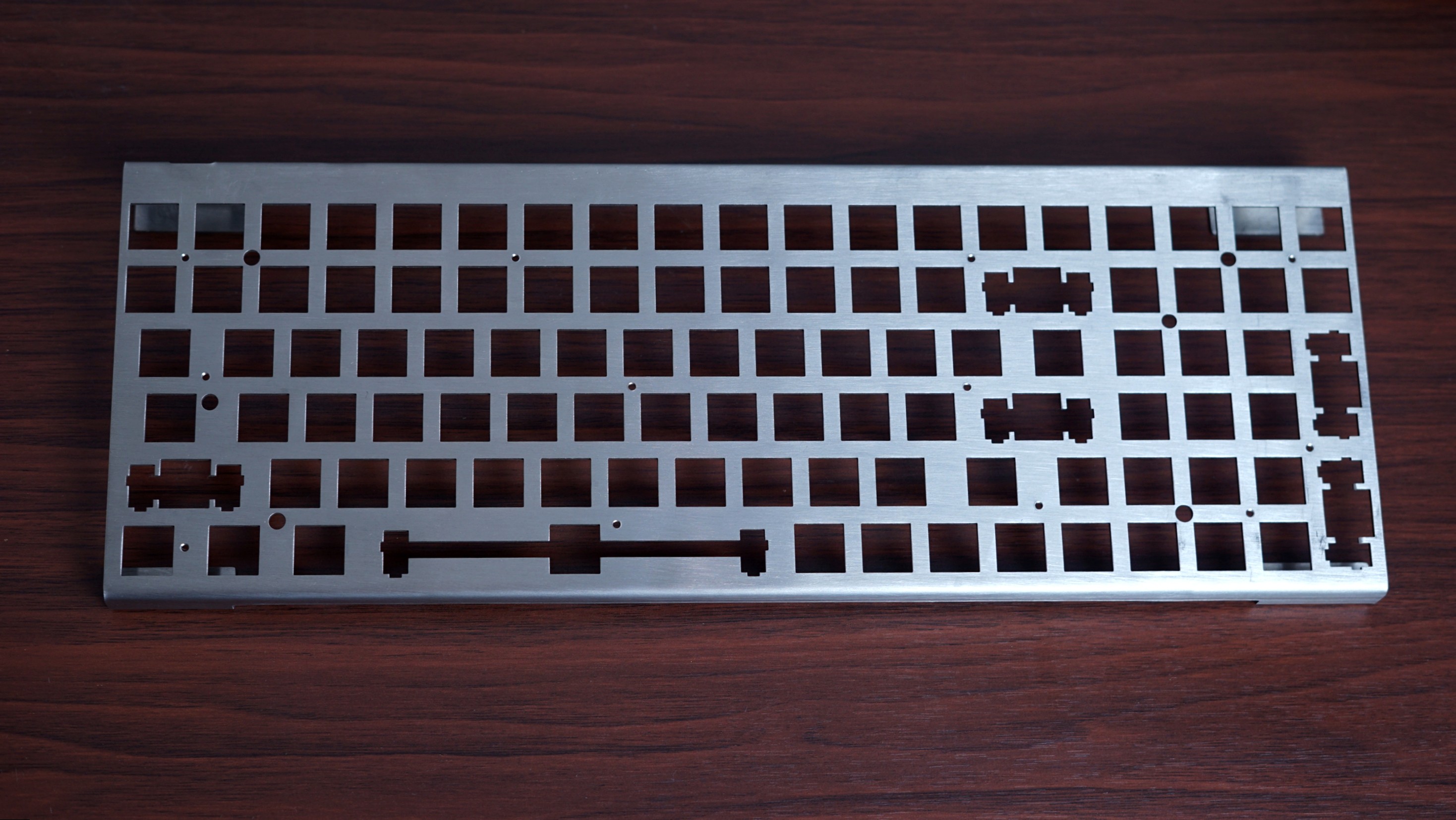 Minimal shell Customized mechanical keyboard shell 96 stainless steel DIY