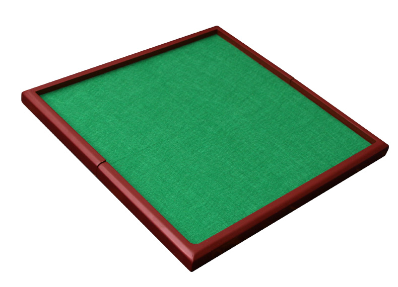 Dual Mini Mahjong Set Pocket Portable Folding Inline Home Travel Mahjong Table Table Mat - Các lớp học Mạt chược / Cờ vua / giáo dục bàn chơi mạt chược