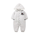 2018 quần áo trẻ em dày mùa đông cotton cho bé trai cộng với áo khoác nhung mùa đông ra ngoài jumpsuit bé gái đáng yêu Áo liền quần