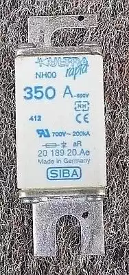 German siba siba2018920 160A 200A 250A 315A 350A 400A NH00 Fuse