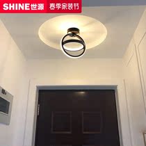 Fashion Nordic Aisle Lamp Minimalist Modern Entrance House Lights Creative Corridor Light Personality Balcony Suction Top Lamp