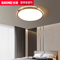 Postmodern light extravagant full copper suction light Nordic full copper bedroom light balcony room LED minimalist fashion lamps