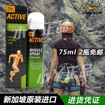 Singapore sour cream Tiger Standard sore spray Active sports soothing cream cool cream warm-up cream 75ml