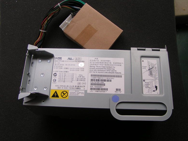 24R2720 24R2719 IBM X3400 X3500 Power Supply 670W 100% new