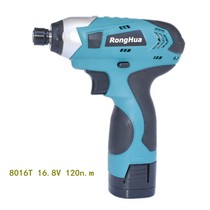 Rechargeable electric impact driver lithium battery 12V electric drill brushless electric wrench 16v high torque screwdriver electric screwdriver