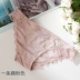 Magido / Mancido Ren thêu gợn sóng Cạnh lãng mạn Vintage Elegant Pink Pink Đồ lót nữ quần lót nữ cotton hoạt hình Giống cái