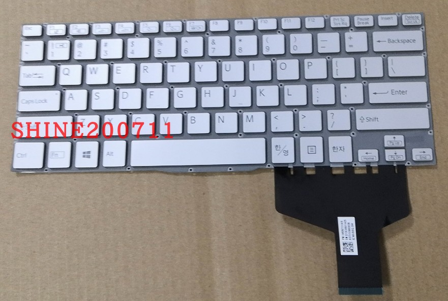 Brand new Sony SVF13N SVF13N100C SVF13N100C SVF13N17 SVF13NA1QT SVF13NA1QT keyboard