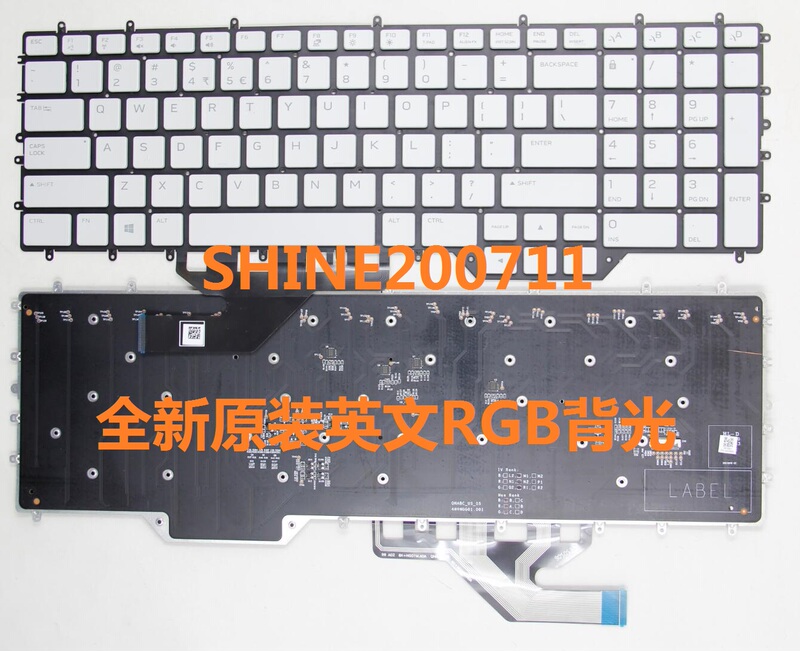 Alienware M15R2R3 M17R2 R3 Alwa51M Area A51M P38E Keyboard