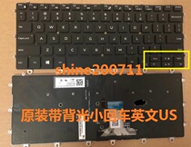 Original English Dell Dell XPS13-9365 XPS13-9370 XPS13-9375 Backlit keyboard
