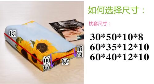 Cotton thô vải gối cao su Bộ nhớ gối tùy chỉnh 50 30 Gối cao su Thái mùa hè mát mẻ gối lõi 6040 gối ôm hơi