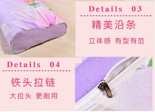 Cotton thô vải gối cao su Bộ nhớ gối tùy chỉnh 50 30 Gối cao su Thái mùa hè mát mẻ gối lõi 6040 gối ôm hơi