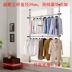 Top đứng móc áo giá sàn phòng ngủ đơn giản kết hợp telescopic di động khâu đơn giản mở - Kệ mẫu kệ sách đẹp Kệ