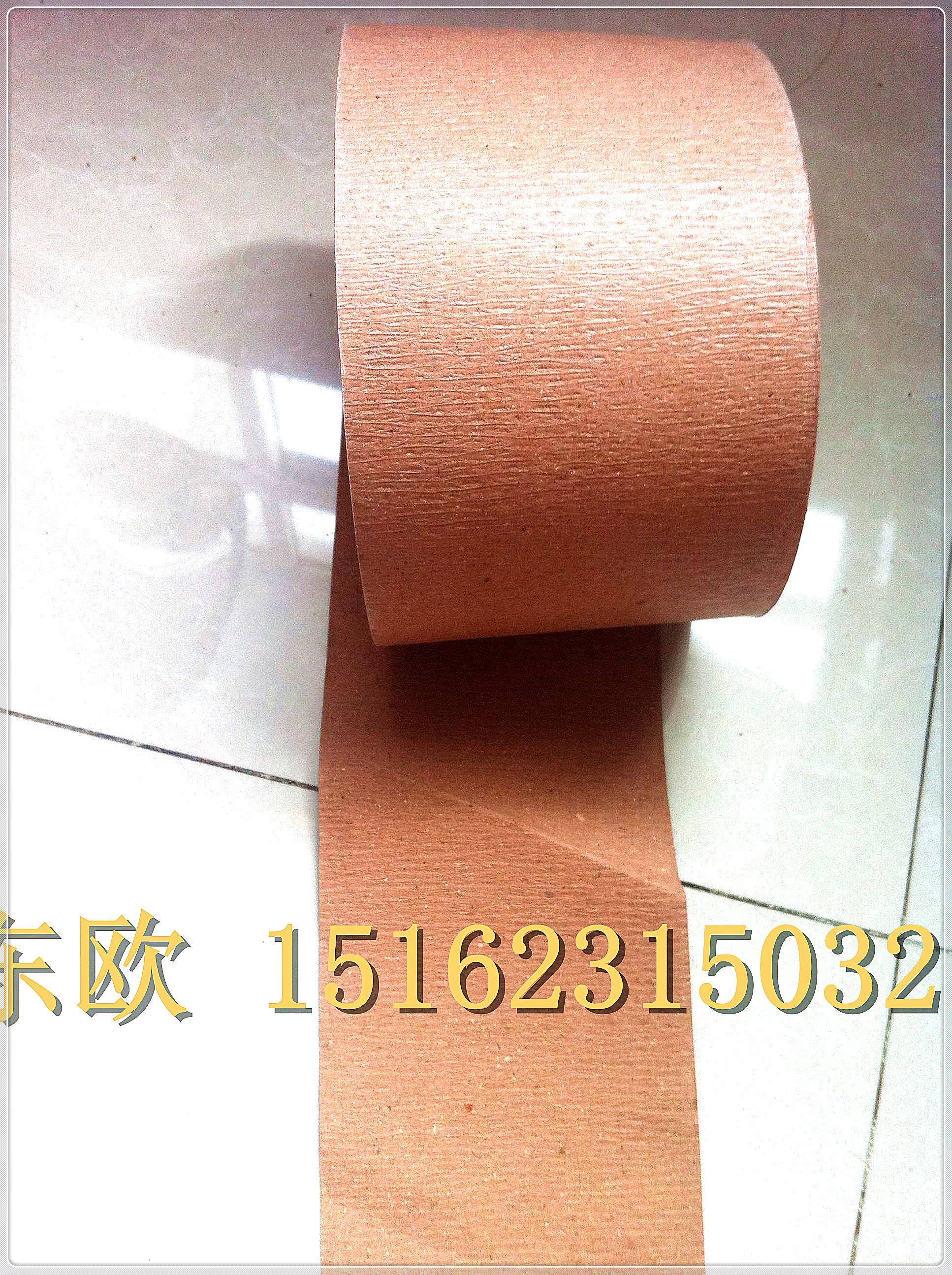 Crepe composite paper Coated crepe paper Metal tape packaging Coated crepe paper Aluminum extrusion material Bearing packaging