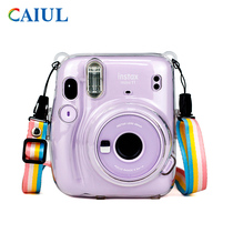 Pat-up Mini11 to Fuji camera bag CAIUL transparent crystal shell Mirage powder protective sleeve anti-fall and dust-proof