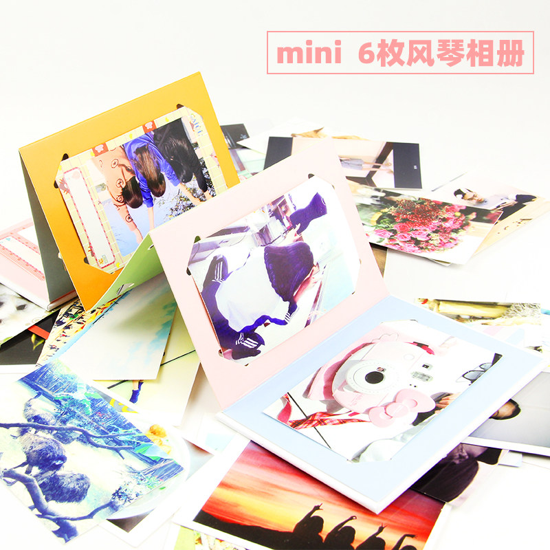 Colourful Pal Clap Standout mini3 inch 6 Photos Loving Organ Photo Album for Once Imaging Ins Little Fresher