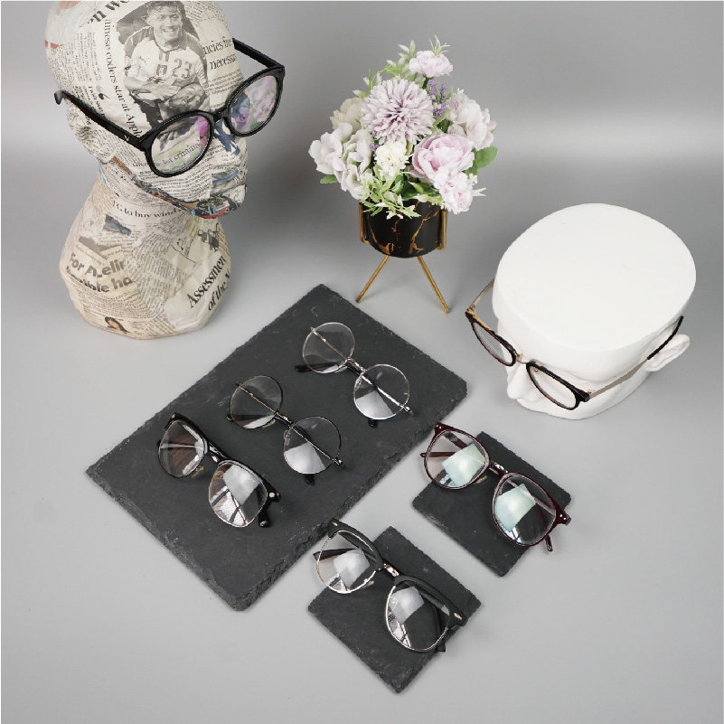 Glasses photo background counter decoration marble mat display props display mat bedding cabinet glasses display stand