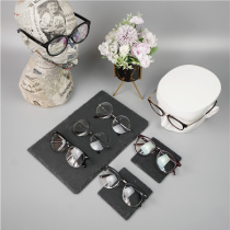 Glasses Photographing Background Counter Decoration Marble Mat Display Props Display Mat Laying Mat Cabinet Glasses shelves